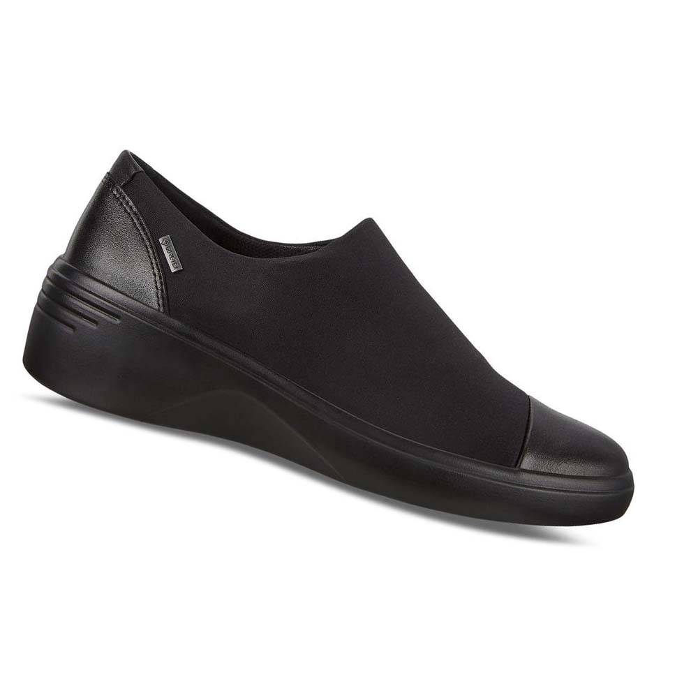 Ecco Soft 7 Kilklack Gtx Slip On Finskor Dam Svarta Svarta | SE 122XYU